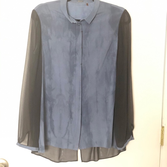Elie Tahari Alejandra Silk Blend Blouse - Picture 4 of 8